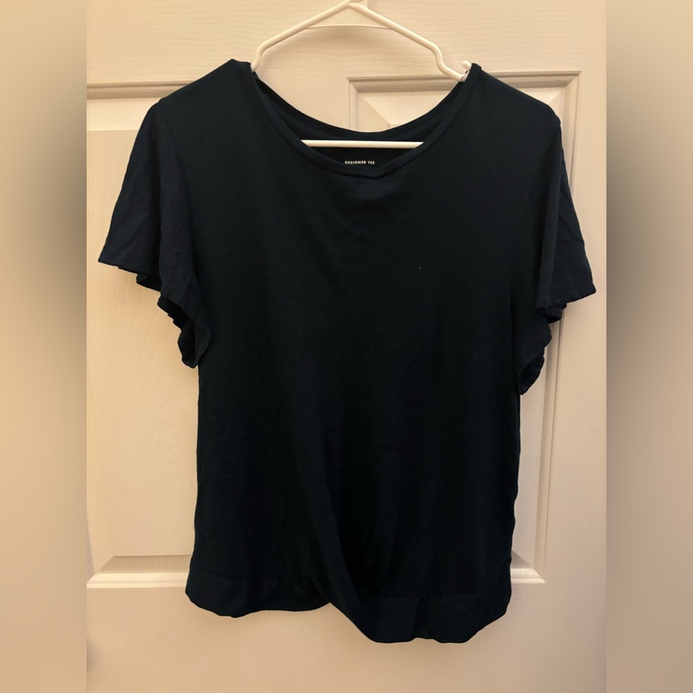 🎆3 for $15 Banana Republic Designer Tee in Deep Blue Large